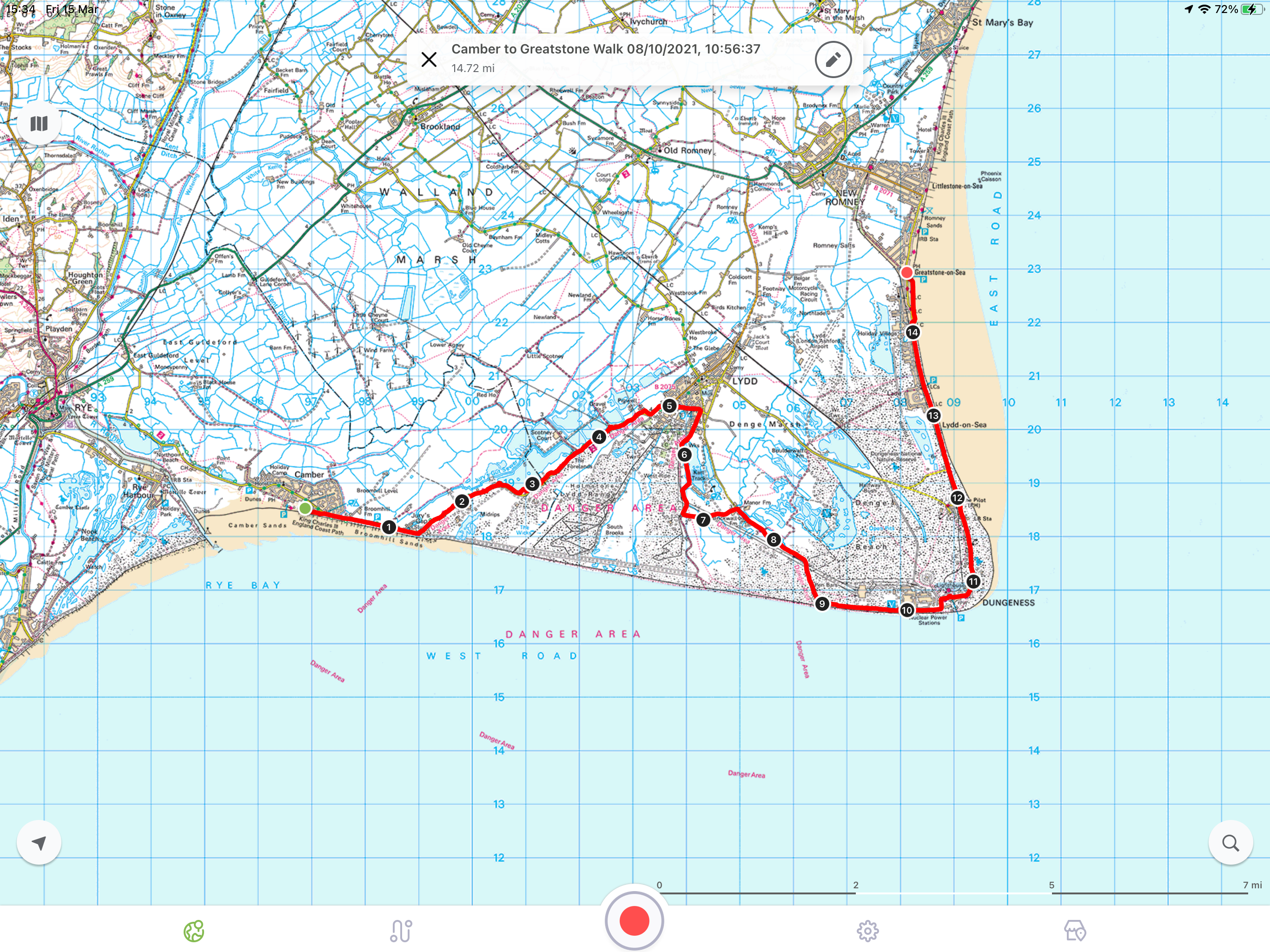 John & Sarah's Coast Path Walk